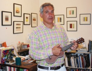 Bob Morris on ukelele