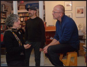 Mark Doty & Paul Lisicky with MAC Nov 2008